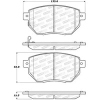 StopTech Street Touring 03-11/05 Infiniti / 05-06 Nissan Front Brake Pads