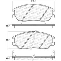 StopTech Street Brake Pads