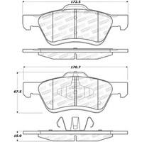 StopTech Street Brake Pads