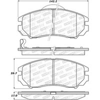 StopTech Street Brake Pads