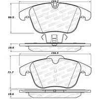 StopTech Street Brake Pads