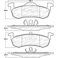 StopTech Street Brake Pads