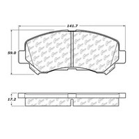 StopTech Street Touring Brake Pads