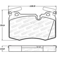 StopTech Street Brake Pads - Front