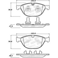 StopTech Street Brake Pads - Front