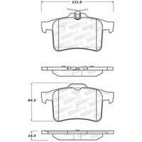 StopTech Street Brake Pads - Front