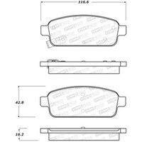 StopTech Street Brake Pads - Front