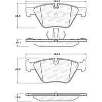 StopTech Street Brake Pads - Front