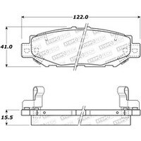 StopTech Street Brake Pads - Rear