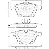 StopTech Street Brake Pads - Front