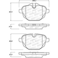 StopTech Street Brake Pads - Rear