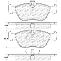 StopTech Performance 98-04 Volvo S60/98-00 S70/98-00 V70/93-97 850 Series Front Brake Pads