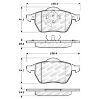 StopTech Performance Brake Pads