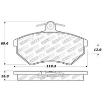 StopTech Performance Brake Pads