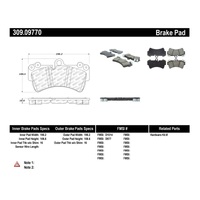 StopTech Performance Porsche Brake Pads