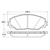 StopTech Performance 10 Lexus HS 250h / 09 Pontiac Vibe 1.8L / 08-09 Scion xB/xD Front Brake Pads