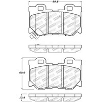 StopTech Performance 08-09 Infiniti FX50/G37 Rear Brake Pads