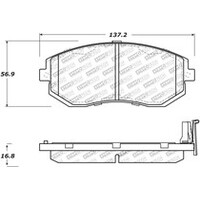 StopTech Performance 13 Scion FR-S / 13 Subaru BRZ Front Brake Pads