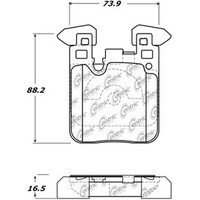 StopTech Street Performance Brake Pads BMW F22 M235i/F30 335i/F32 435i - Rear