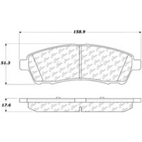 StopTech 99-04 Ford F-250 / 00-05 Excursion / 99-04 F-350 Super Duty Front Truck & SUV Brake Pads