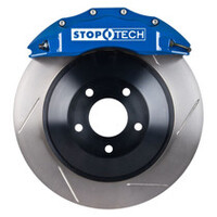 StopTech Chrysler 300C Front Touring 1-Piece BBK w/ Red ST-60 Calipers Slotted Rotor