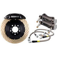 StopTech 91-05 Acura NSX Front BBK Trophy Sport ST-40 Calipers Slotted 328x28mm Rotors