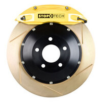 StopTech BBK 01-07 BMW M3 (E46) ST-40 Yellow Calipers 355x32 Rear Slotted Rotors