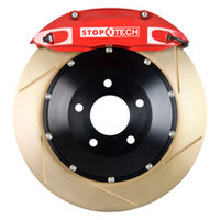 StopTech 89-95 Nissan Skyline GT-R R32 Front BBK ST40 355x32 Slotted Rotors Red Calipers