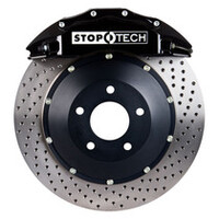 StopTech 05-10 Porsche 911 Carrera S (997) Front BBK ST-60 Caliper Red / 2pc Drilled 380x32mm Rotor