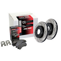 13-16 Ford Focus Drilled Rotors and Brake kit 