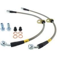 StopTech 00-05 Toyota MR2 Spyder Front Stainless Steel Brake Lines