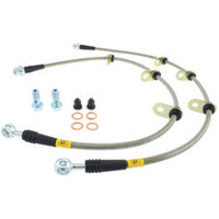 StopTech 08-12 Toyota Sequoia/07-12 Tundra Front Stainless Steel Brake Lines