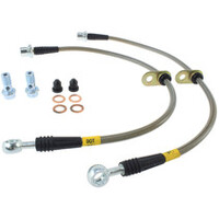 StopTech 02-12 Toyota Camry Coupe/Sedan / 04-08 Solara Rear Stainless Steel Brake Lines