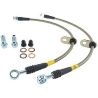 StopTech 90-94 Mitsubishi Eclipse Stainless Steel Rear Brake Lines