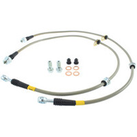 StopTech 08-10 EVO X AWD Stainless Steel Rear Brake Lines