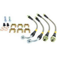 StopTech 05-07 LGT/LGT Spec B Stainless Steel Front Brake Lines