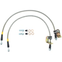 StopTech 03-08 Hyundai Tiburon Front Stainless Steel Brake Lines