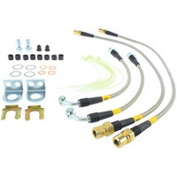 StopTech Stainless Steel Front Brake Lines 12-14 Ford Raptor