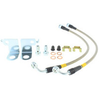 StopTech Stainless Steel Front Brake Lines 2015 Ford Mustang Base/V6/GT w/ 320mm & 352mm Front Discs