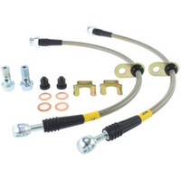 StopTech 2014 Ford Fiesta ST Stainless Steel Rear Brake Lines