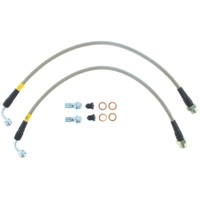 StopTech 14-17 Chevrolet Corvette Stainless Steel Front Brake Lines