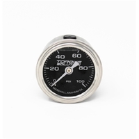 Torque Solution Fuel Pressure Gauge: 100 PSI 1/8 NPT