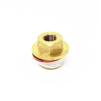 Torque Solution Oil Galley Plug: Subaru EJ20/EJ25 M18-1.5 to 1/8NPT Adapter