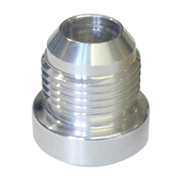 Torque Solution Weld On AN Flare Bung - Male -10AN Aluminum Universal