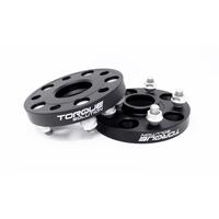 Torque Solution Forged Aluminum Wheel Spacer Subaru 56mm Hub 5x100 - 25mm