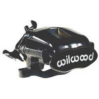 Wilwood Caliper-Combination Parking Brake-Pos 13-R/H-Red 41mm piston .81in Disc