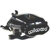 Wilwood Caliper-Combination Parking Brake-Pos 6-R/H-Black 41mm piston .81in Disc