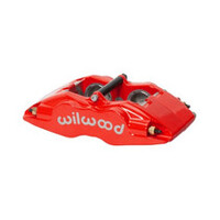 Wilwood Caliper - FSLI4 - Red 1.62in Piston 1.25in Rotor