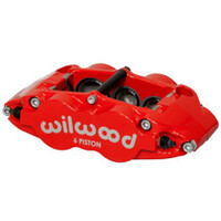 Wilwood Caliper-Narrow Superlite 6R-LH - Black 1.62/1.12/1.12in Pistons 1.10in Disc