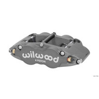 Wilwood Caliper-Narrow Superlite 4R - Black 1.12/1.12in Pistons 1.10in Disc